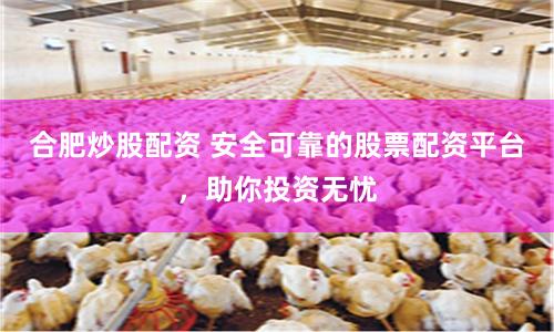 合肥炒股配资 安全可靠的股票配资平台，助你投资无忧