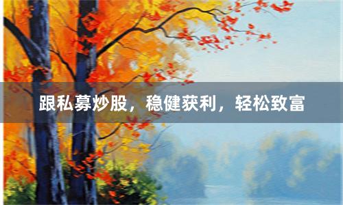 跟私募炒股，稳健获利，轻松致富